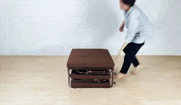 ขั้นตอนที่ 1 การพับเตียง KYM-80