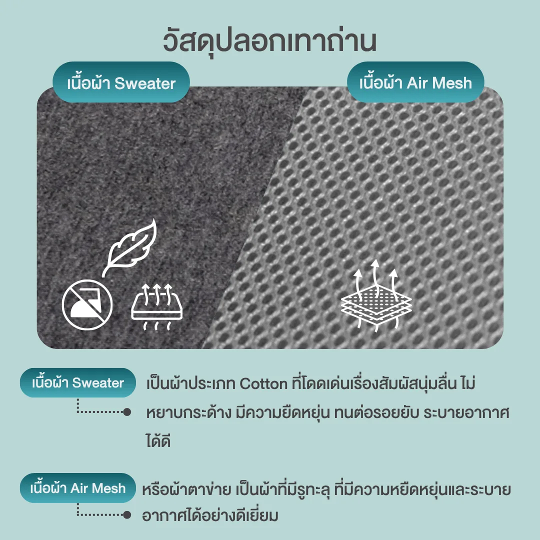 หมอนสุขภาพ Ortho Latex (ยางพารา)