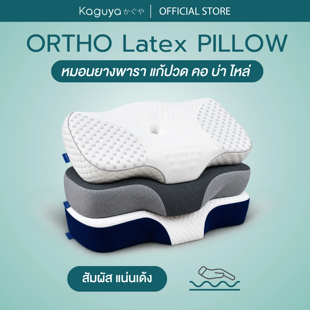 หมอนสุขภาพ Ortho Latex (ยางพารา)
